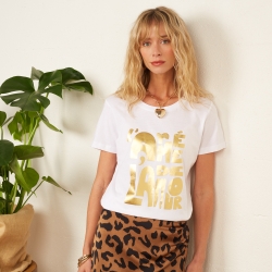 T-shirt Blanc Armée de l'Amour