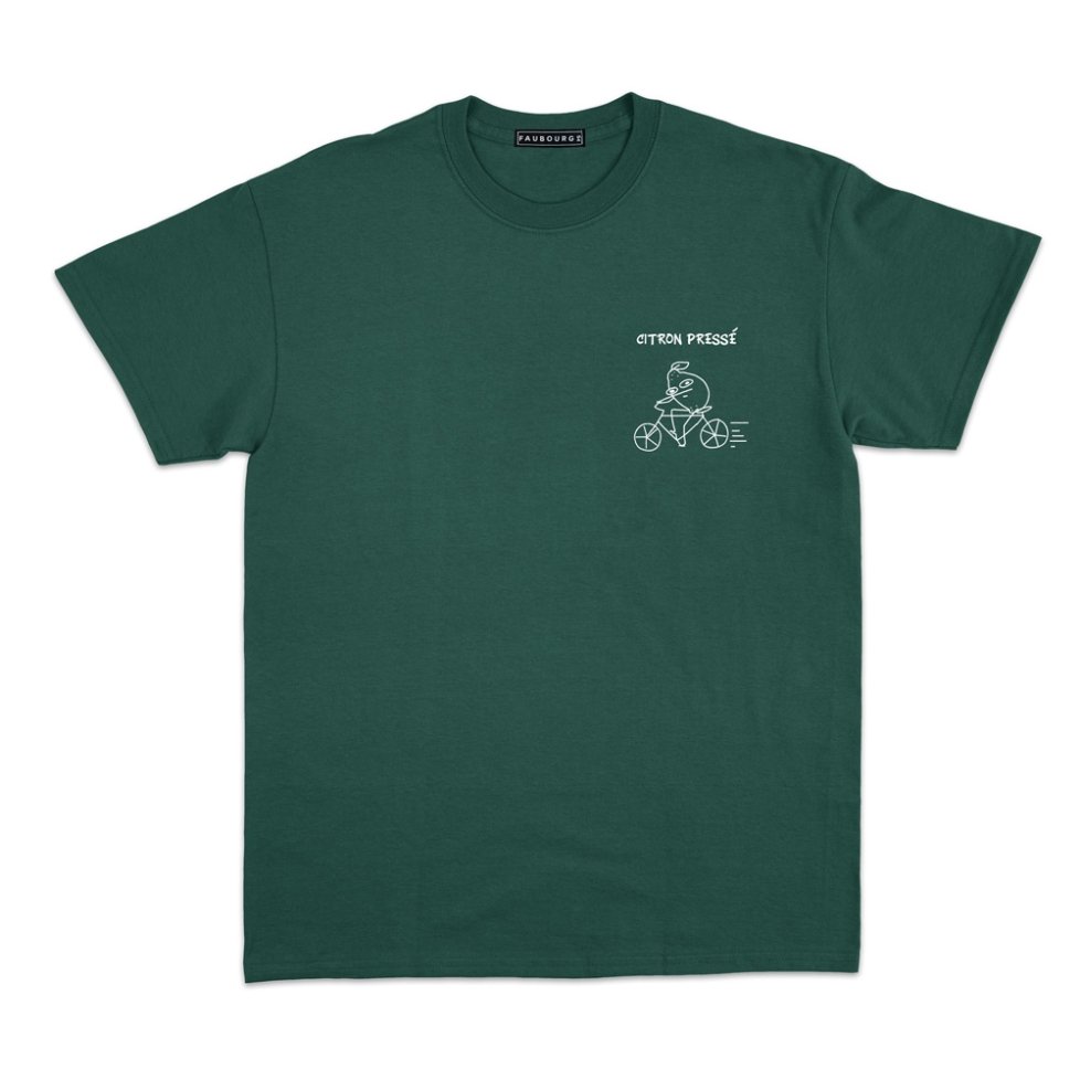 T-shirt Citron Pressé