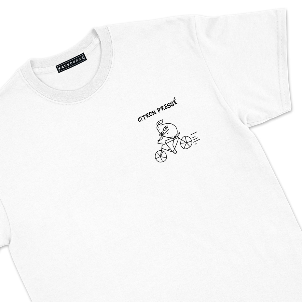 T-shirt Citron Pressé