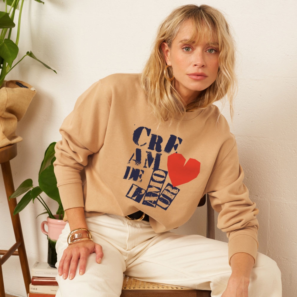 Sweat Nude Cream de l'Amour