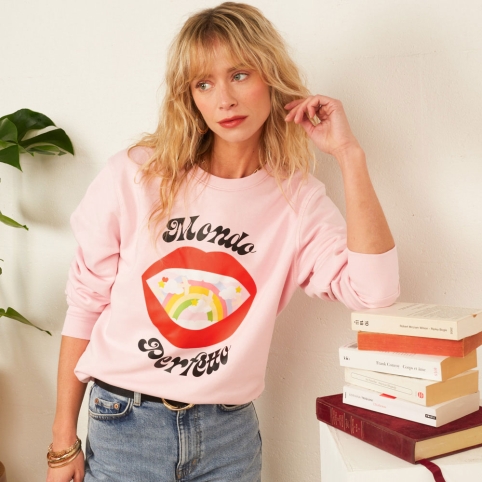 Sweat Rose Mundo Perfetto collection ARMÉE DE L'AMOUR