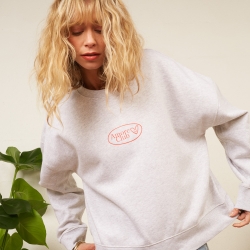 Sweat Boxy Gris Amore Club