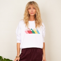 Sweat Boxy Multi Amore