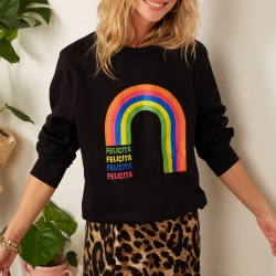 Sweat Boxy Arc en ciel