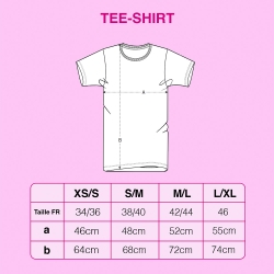 T-shirt Noir Morte de Rire