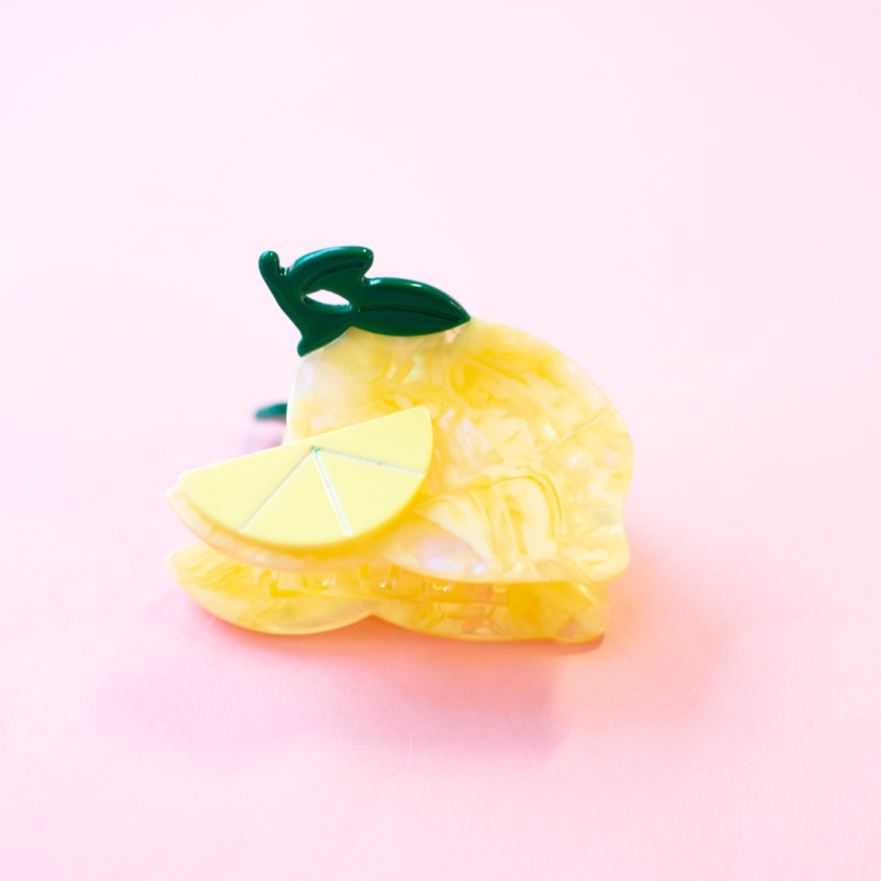 Pince à Cheveux Citron