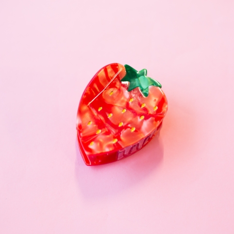 Pince à Cheveux Fraise