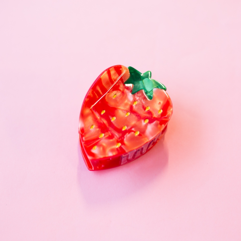 Pince à Cheveux Fraise