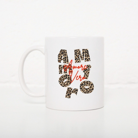 Tasse Amor Mio Vero Léopard