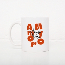 Tasse Amor Mio Vero Rouge