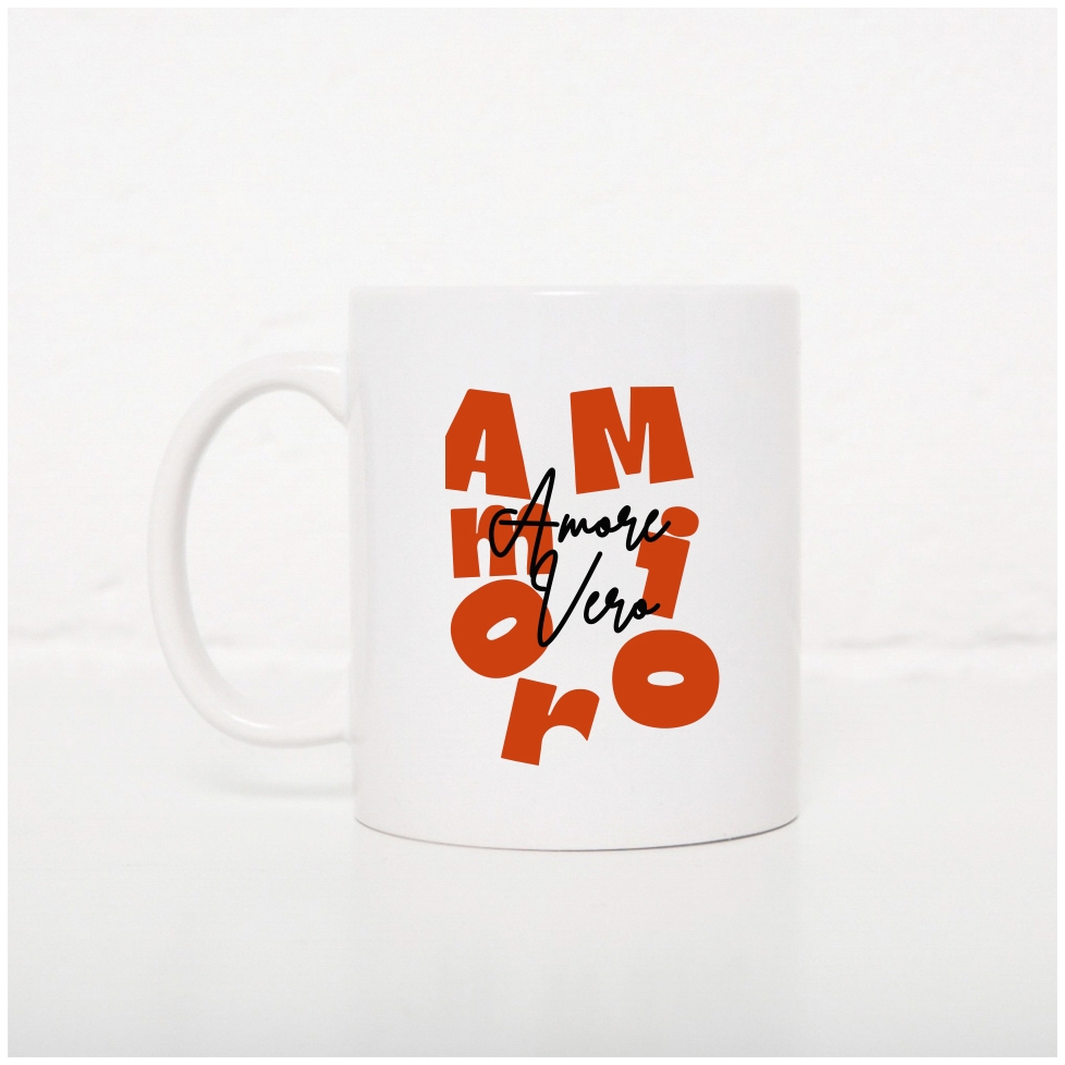 Tasse Amor Mio Vero Rouge