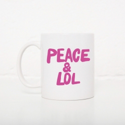 Tasse Peace & Lol