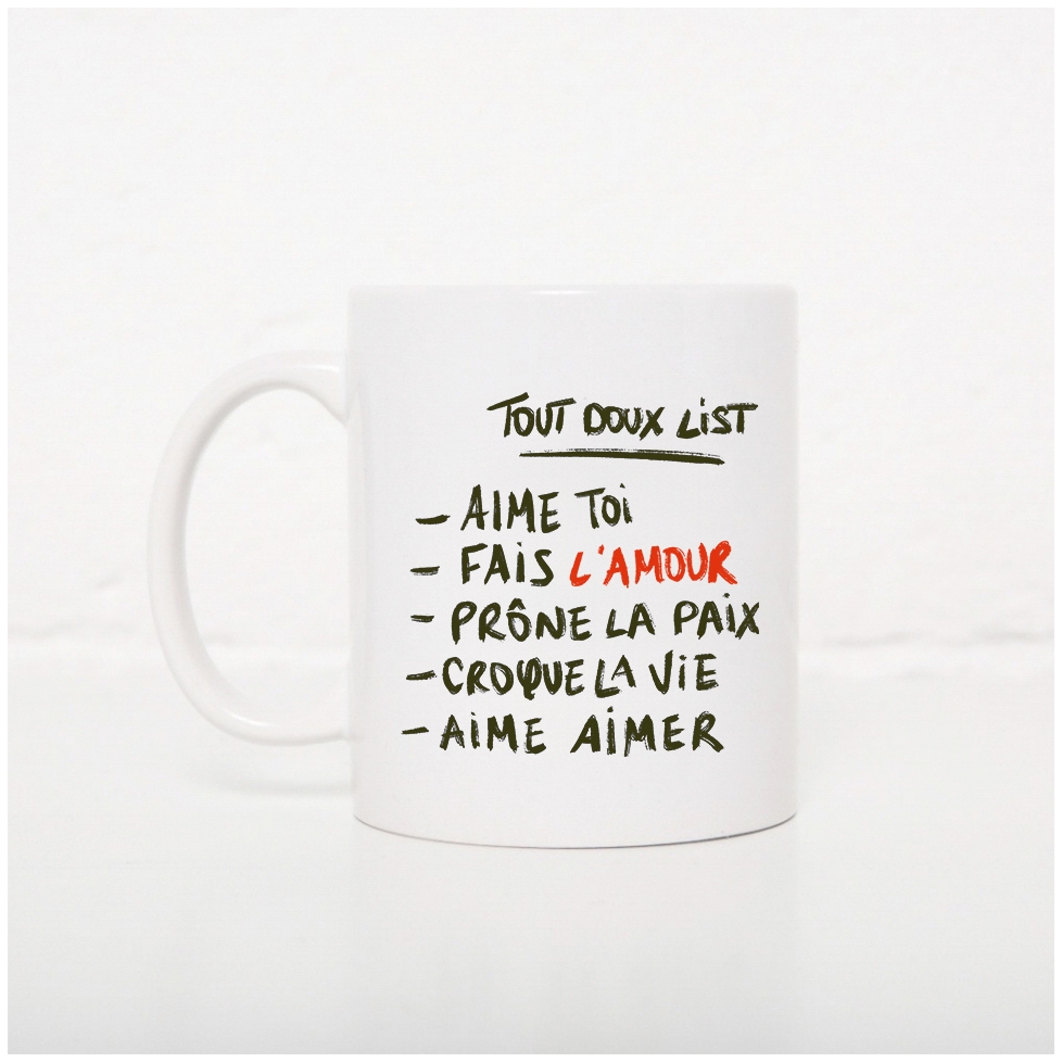 Tasse Tout Doux List