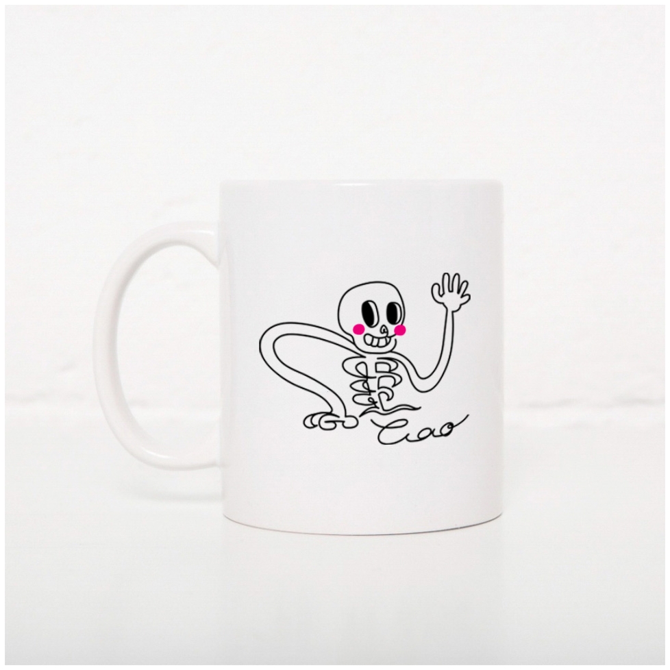 Tasse Squelette Ciao