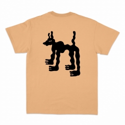 t-shirt camel fluffy dog