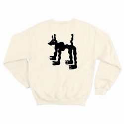 sweat creme fluffy dog