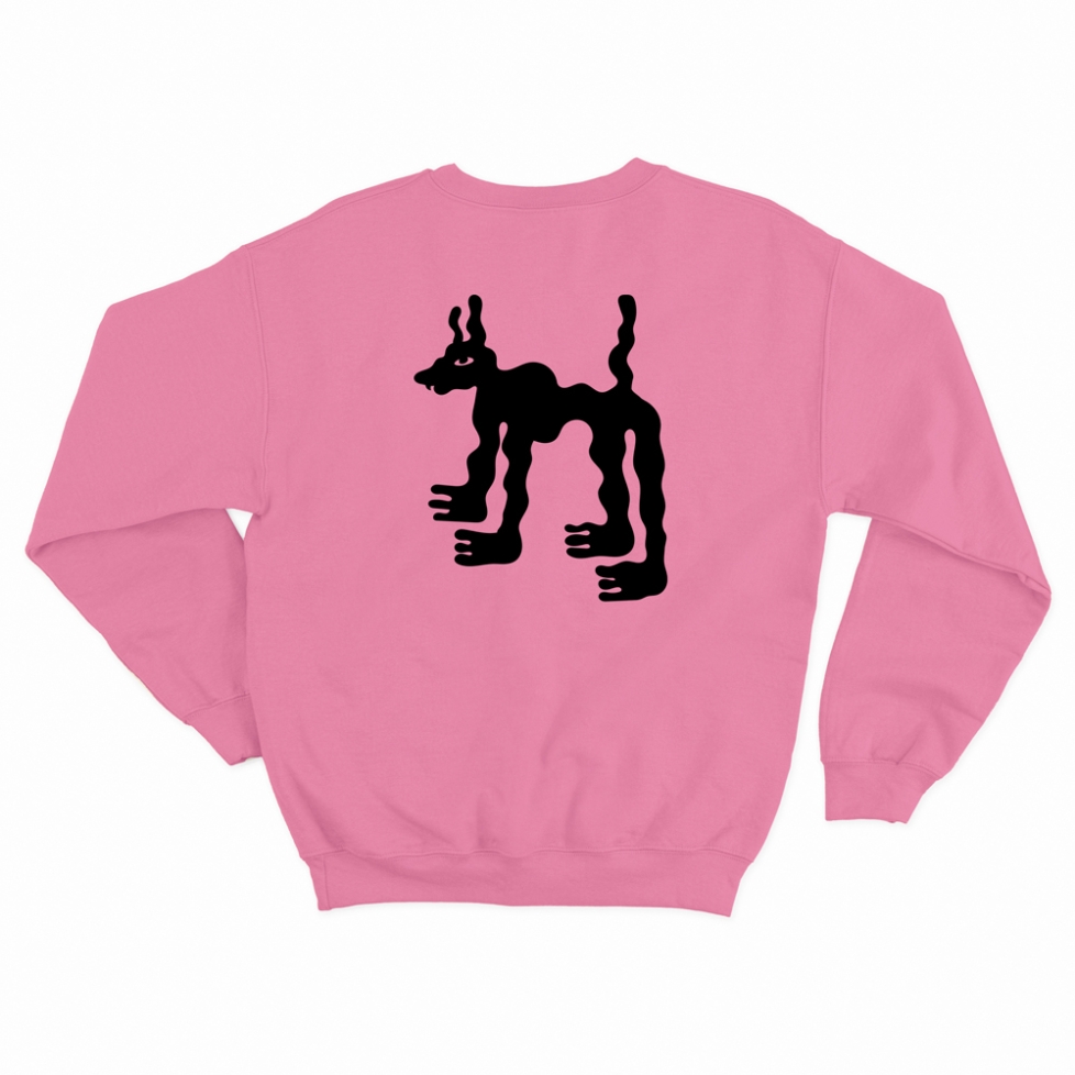 sweat rose fluffy dog