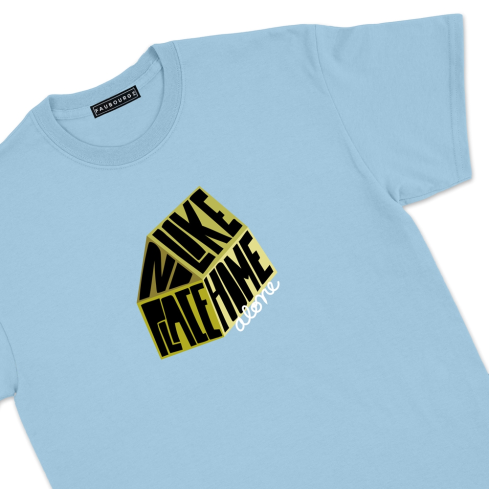 t-shirt bleu home alone