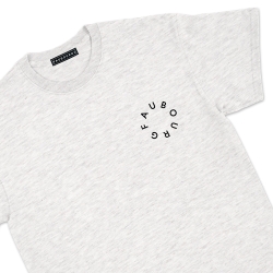 t-shirt gris fluffy dog
