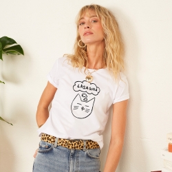 T-shirt Blanc Lasagna T-shirt Blanc Lasagna