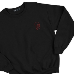 Sweat Squelette Noir Homme Sweat Squelette Noir Homme