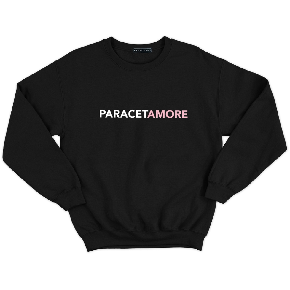 Sweat Paracetamore Noir Homme