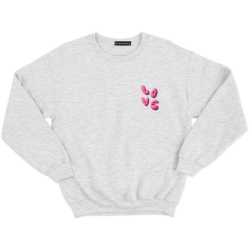 sweat gris love 3D