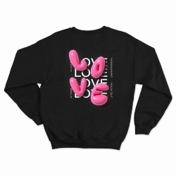 sweat noir love 3D