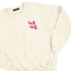 sweat creme love 3D