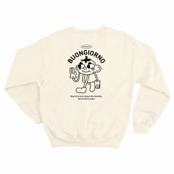 sweat crème buongiorno