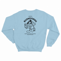 sweat bleu buongiorno