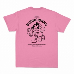 t-shirt rose buongiorno