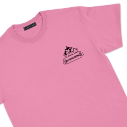 t-shirt rose buongiorno