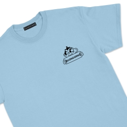 t-shirt bleu buongiorno
