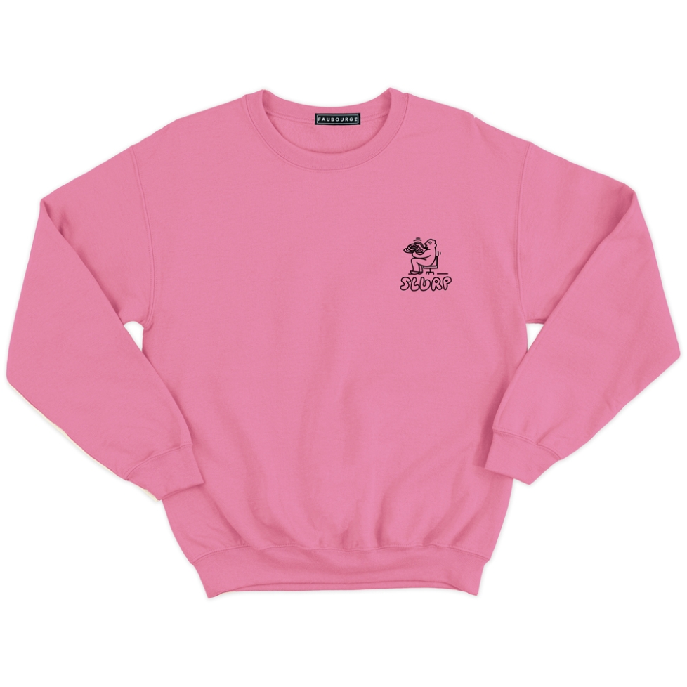 sweat  monsieur spaghetti rose homme Faubourg 54