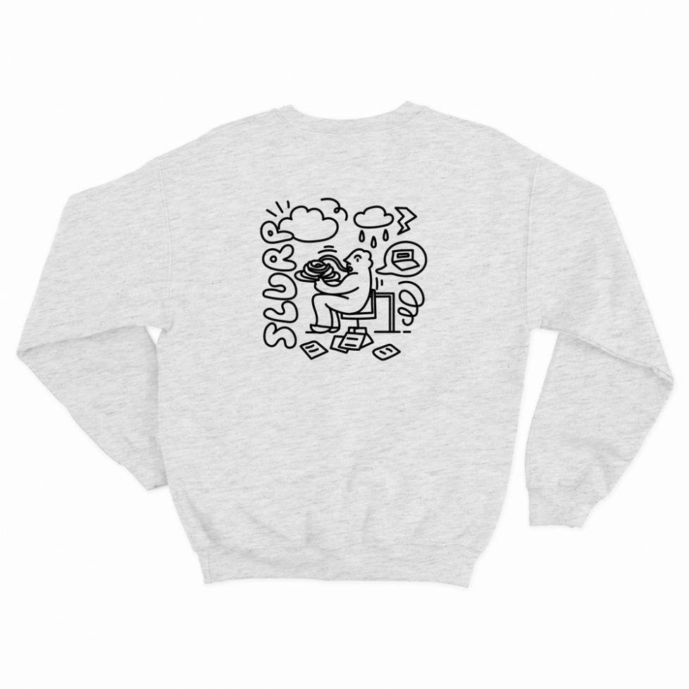 sweat  monsieur spaghetti gris  homme Faubourg 54