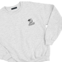sweat  monsieur spaghetti gris  homme Faubourg 54