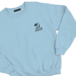 sweat  monsieur spaghetti bleu homme Faubourg 54