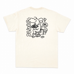 T-shirt  monsieur spaghetti crème homme Faubourg 54