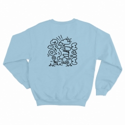 sweat  monsieur farfalle bleu homme Faubourg 54