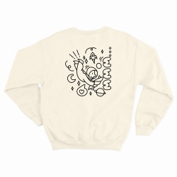 sweat monsieur fusilli crème Faubourg 54