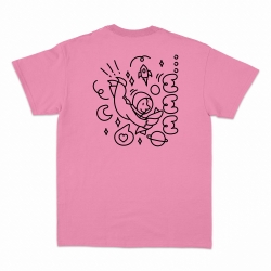 T-shirt Monsieur Fusilli Faubourg54 Homme rose