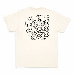 T-shirt Monsieur Fusilli Faubourg54 Homme crème
