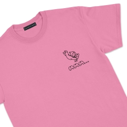 T-shirt Monsieur Fusilli Faubourg54 Homme rose
