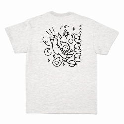 T-shirt Monsieur Fusilli Faubourg54 Homme gris