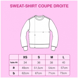 Sweat Crème Ti Amo Ti Odio