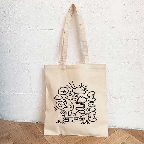 Tote Bag Monsieur Farfalle
