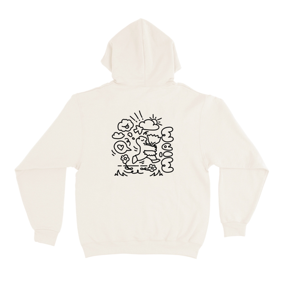 Sweat Capuche Monsieur Farfalle