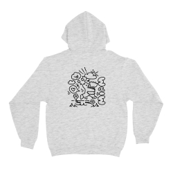 Sweat Capuche Monsieur Farfalle