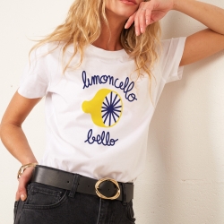 T-Shirt Blanc Limoncello